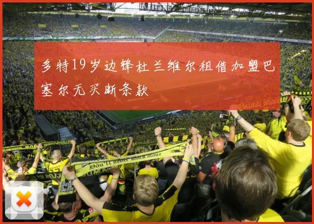 多特19岁边锋杜兰维尔租借加盟巴塞尔无买断条款